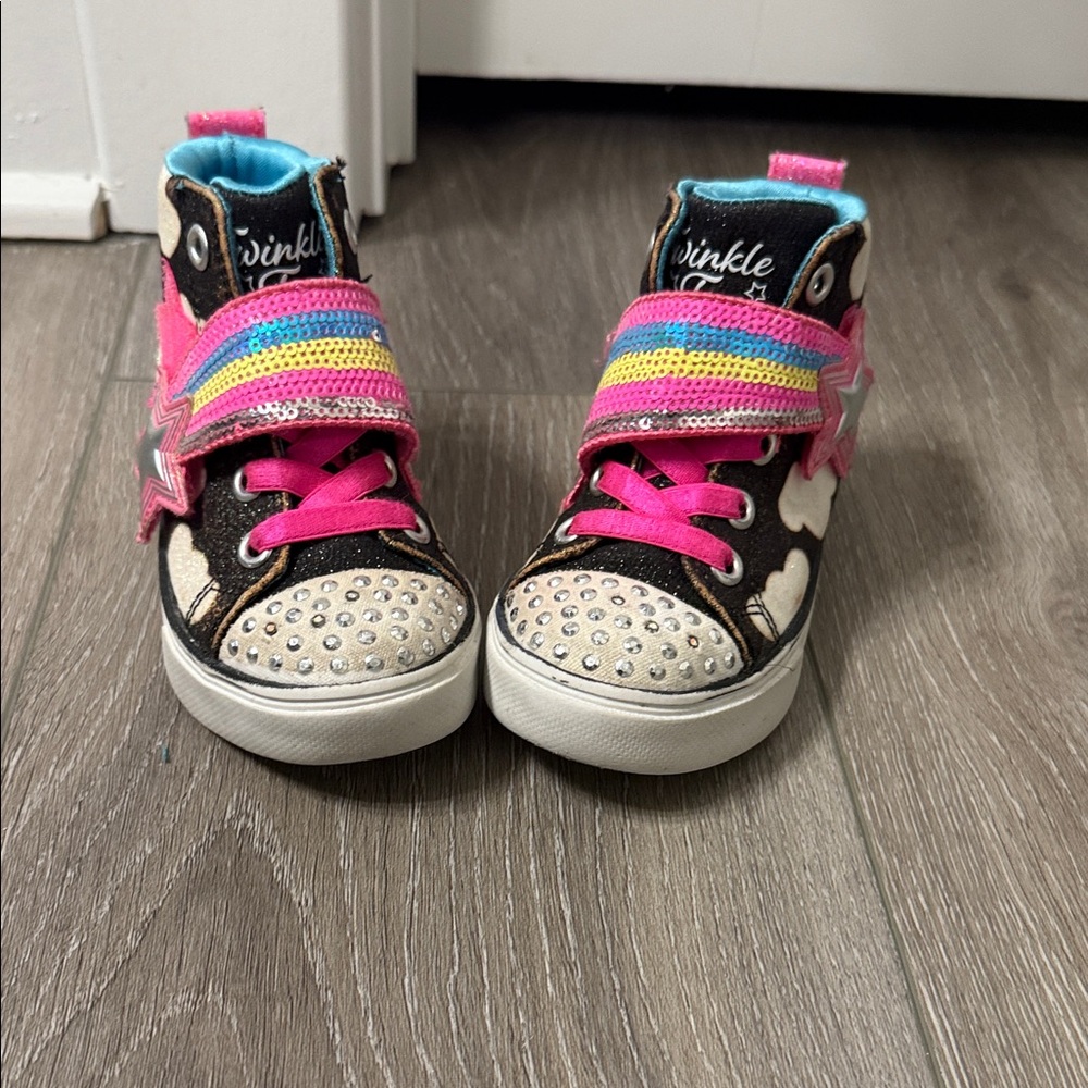Skechers Kids' Twinkle Toes Rainbow Sneakers